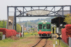 真岡鐡道益子駅