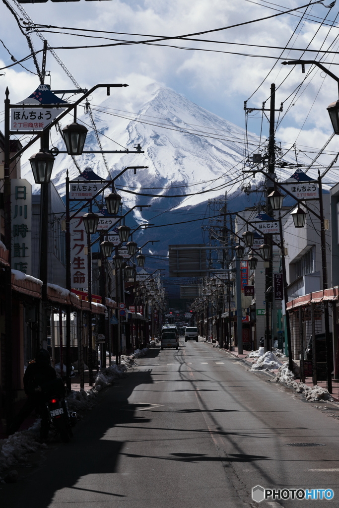 富士を背負う商店街Ⅱ