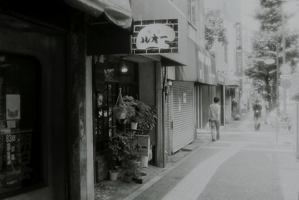 学生街の喫茶店