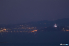 江の島が遠くに…