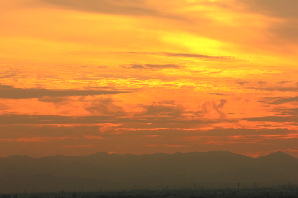 夕焼け