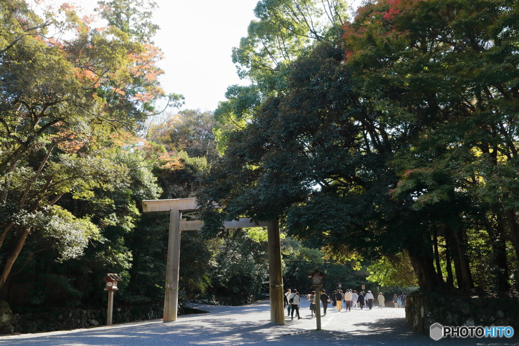伊勢神宮・内宮　一の鳥居