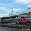 川べりの駅