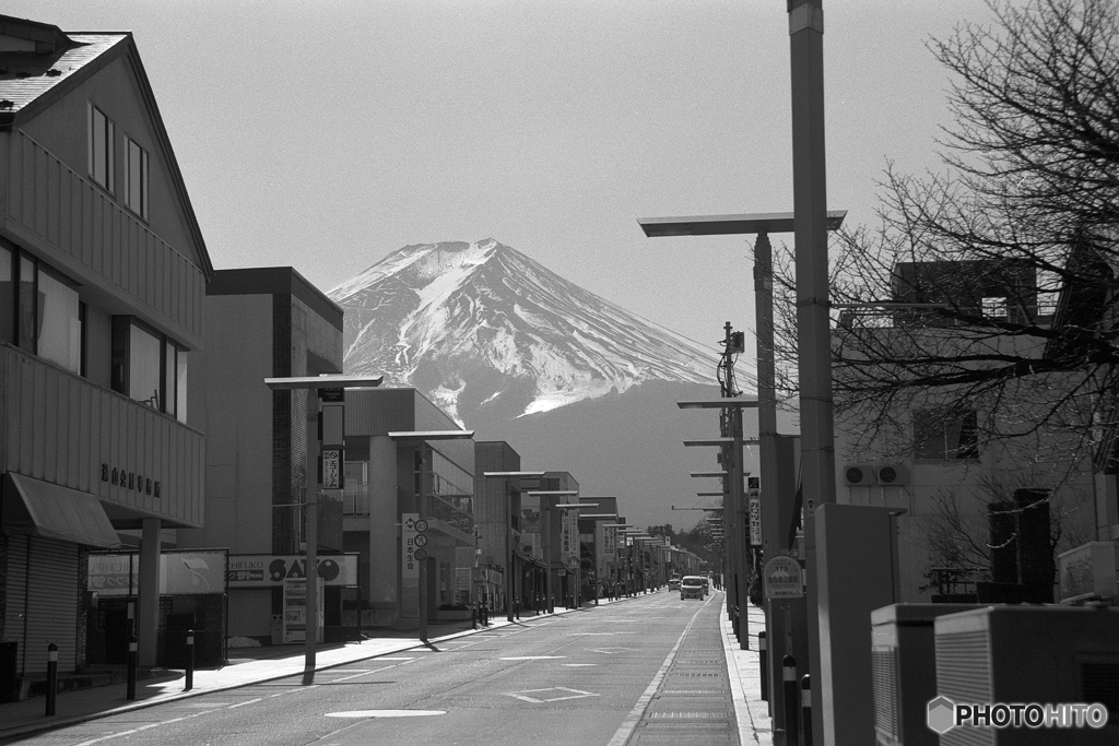 富士山ろくの道