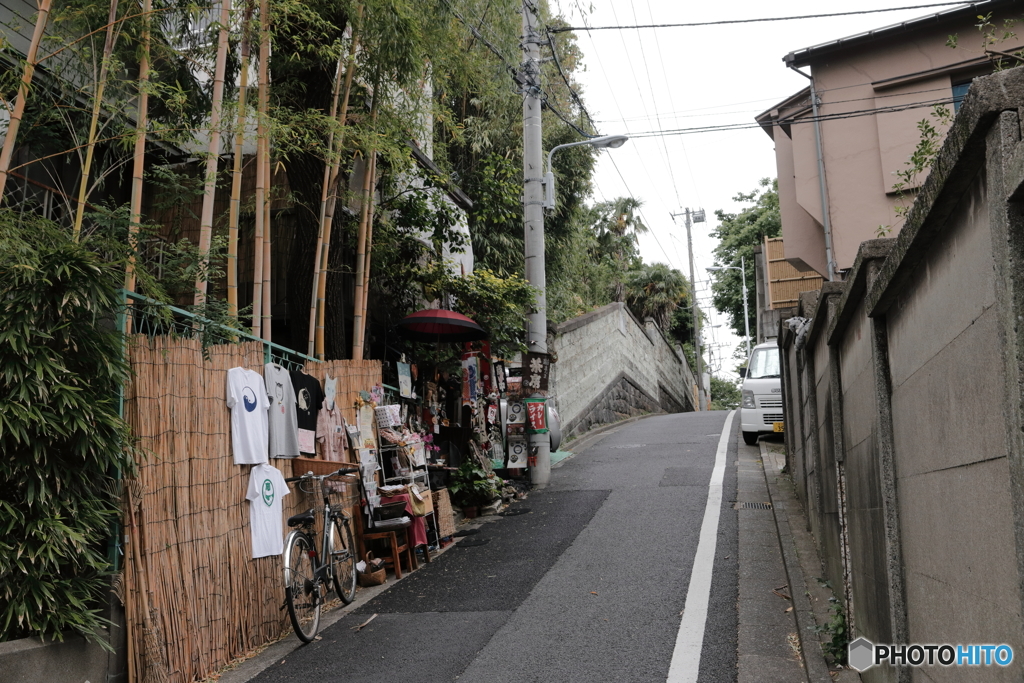 谷中の名もなき坂道