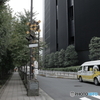 銀座の踏切