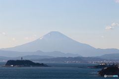 江ノ島・富士山・青い空
