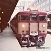 1985冬，札幌駅にて