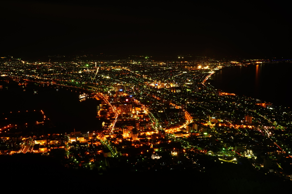 函館の夜景