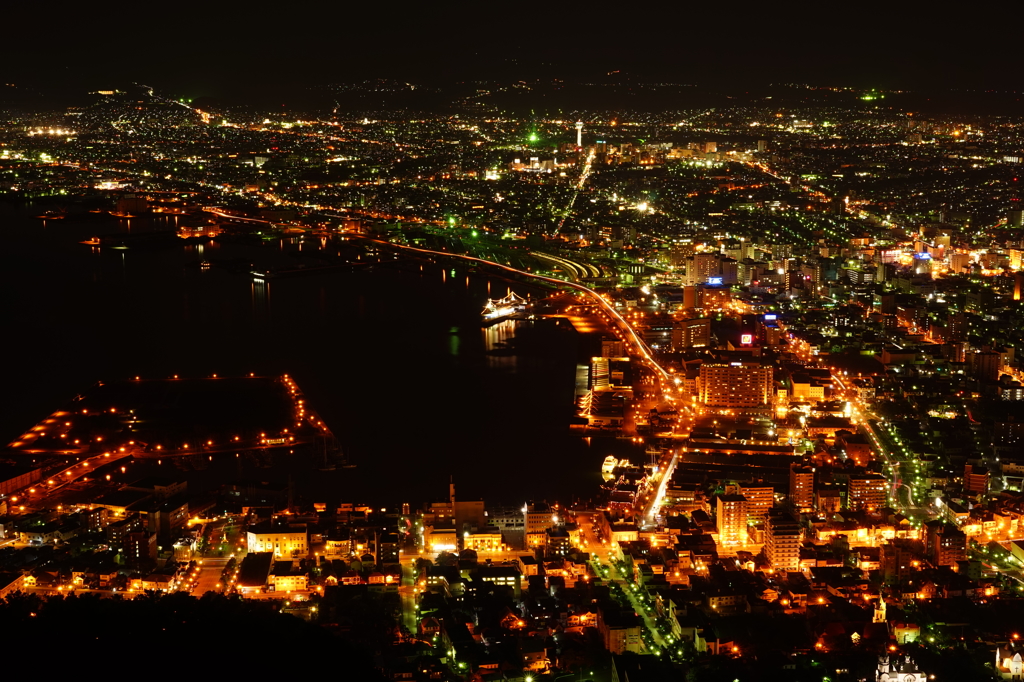 函館の夜景