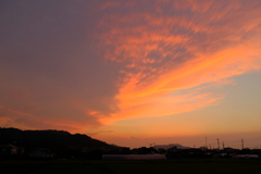 夕焼け雲