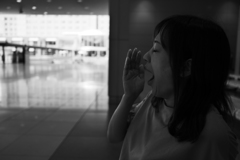 あくび