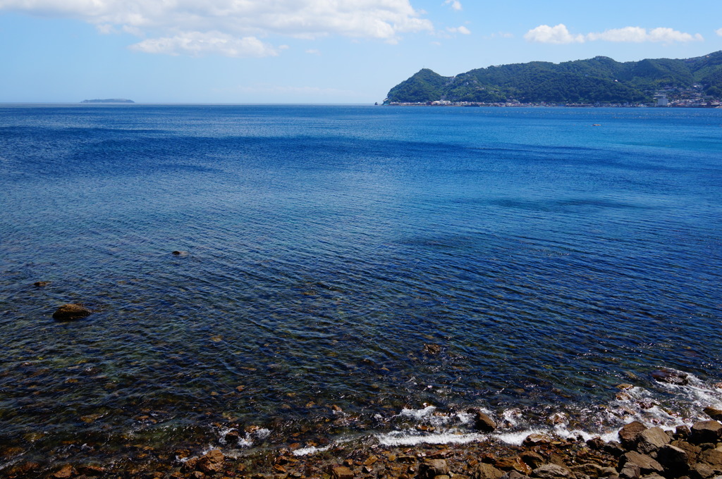 炎天下の海