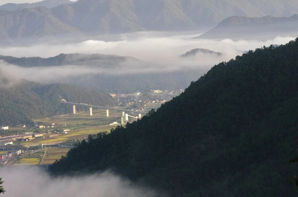 雲海の街