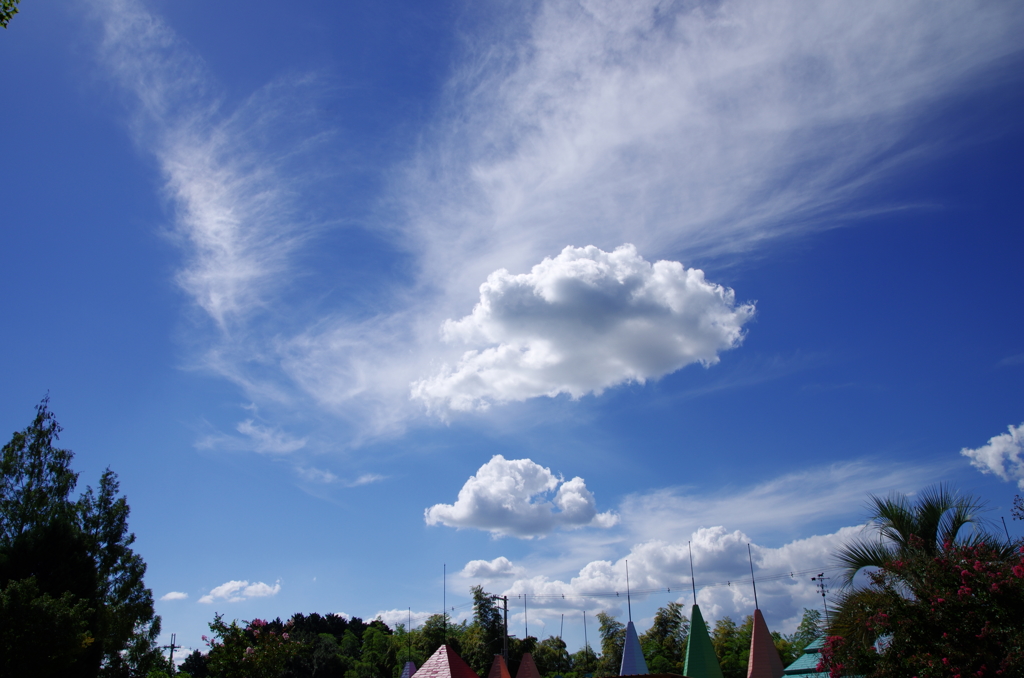 ９月の空