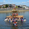 水濡れの神輿