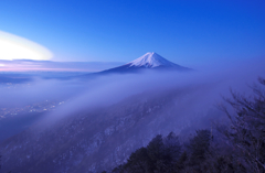 真冬の三つ峠（２月）