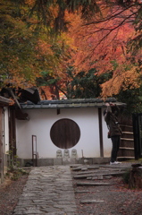 秋の京を収める。