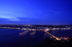 盆地に無い夜景。