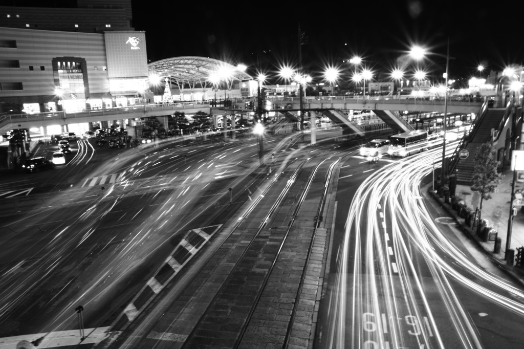 長崎駅の歩道橋２