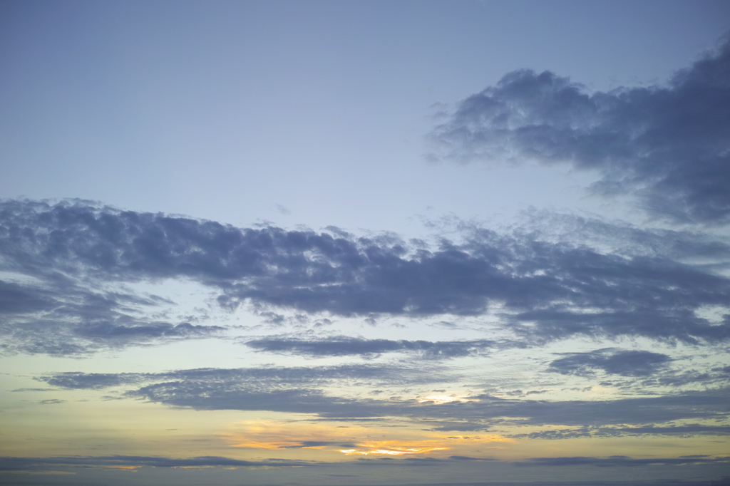 雨上がりの空