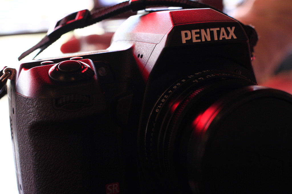 赤いPENTAX