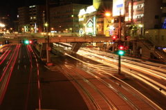 長崎駅の歩道橋