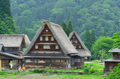 白川郷五箇山菅沼集落の弐