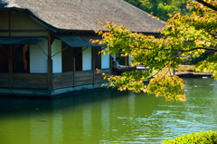 養浩館庭園の朝