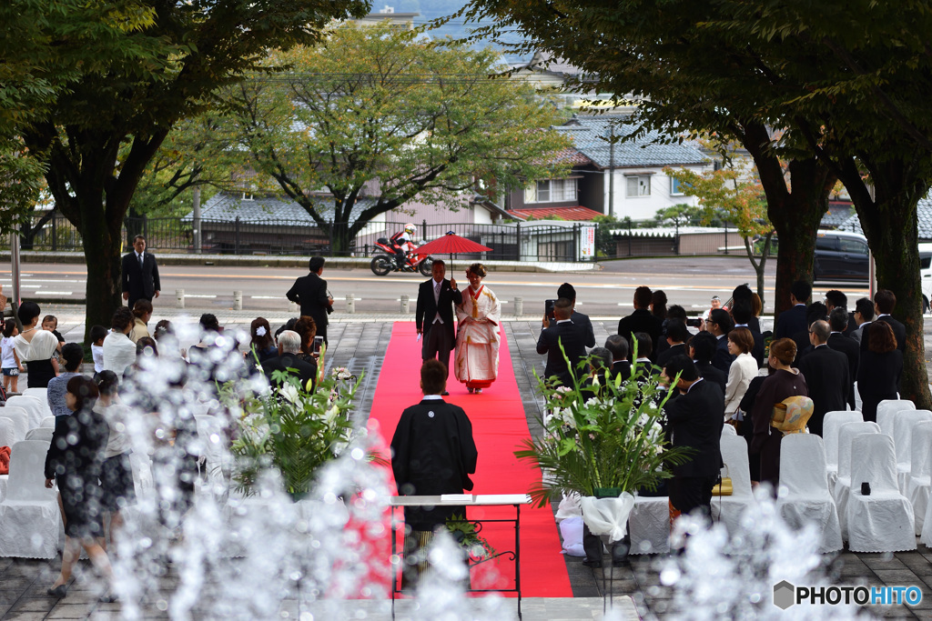 人前結婚式　おめでとう～