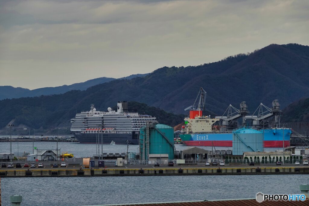 ウエステルダム寄港