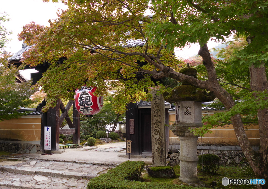 金剛輪寺黒門表