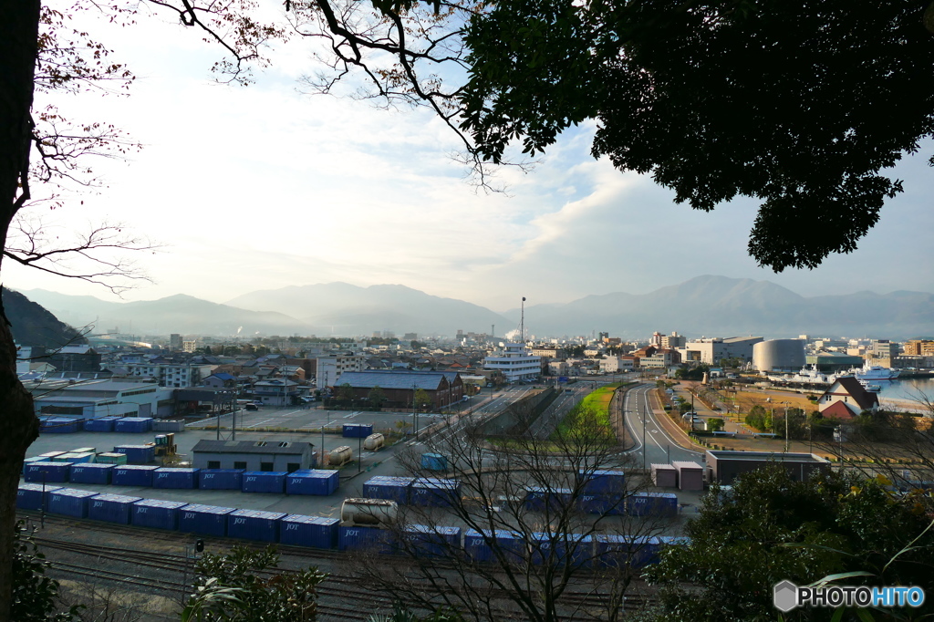 晩秋の先週の地元