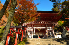 京都散策、鞍馬寺仁王門