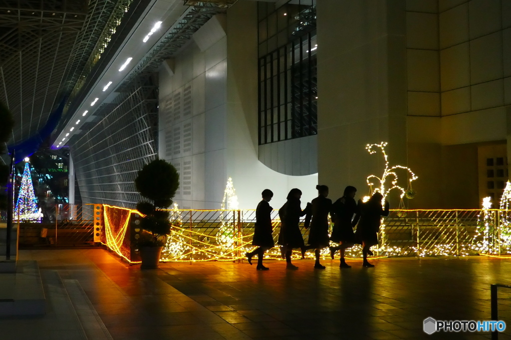 京都駅の素敵な少女達