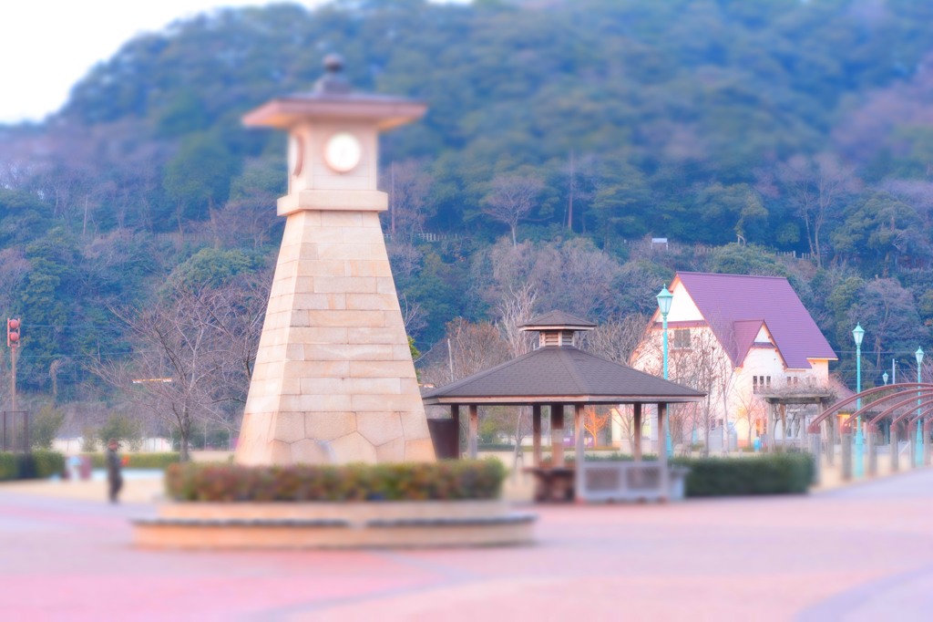 近所の緑地公園