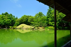 緑の庭園