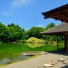 養浩館庭園池を望む