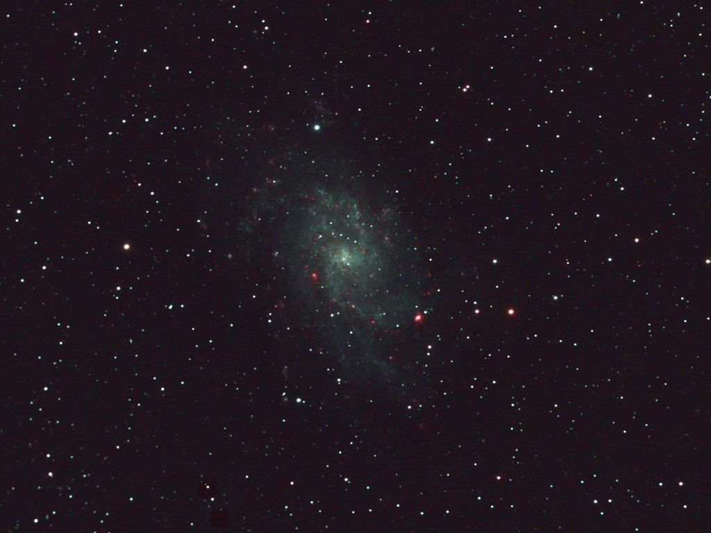 M33銀河＠ベランダ