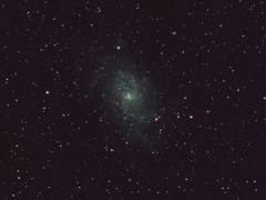 M33銀河＠ベランダ