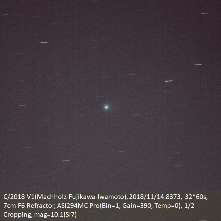 マックホルツ-藤川-岩本彗星
