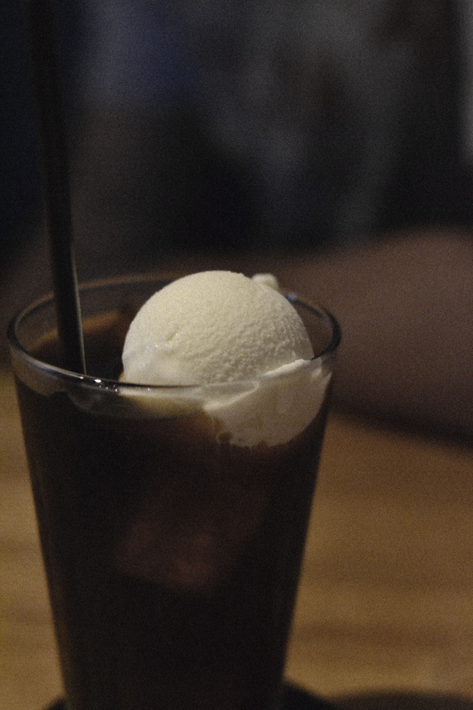 懐かしのコーヒーフロート