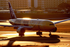 スターウォーズジェット 伊丹空港 展望デッキ