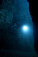 青海の洞窟