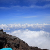 富士登山～8合目からの展望