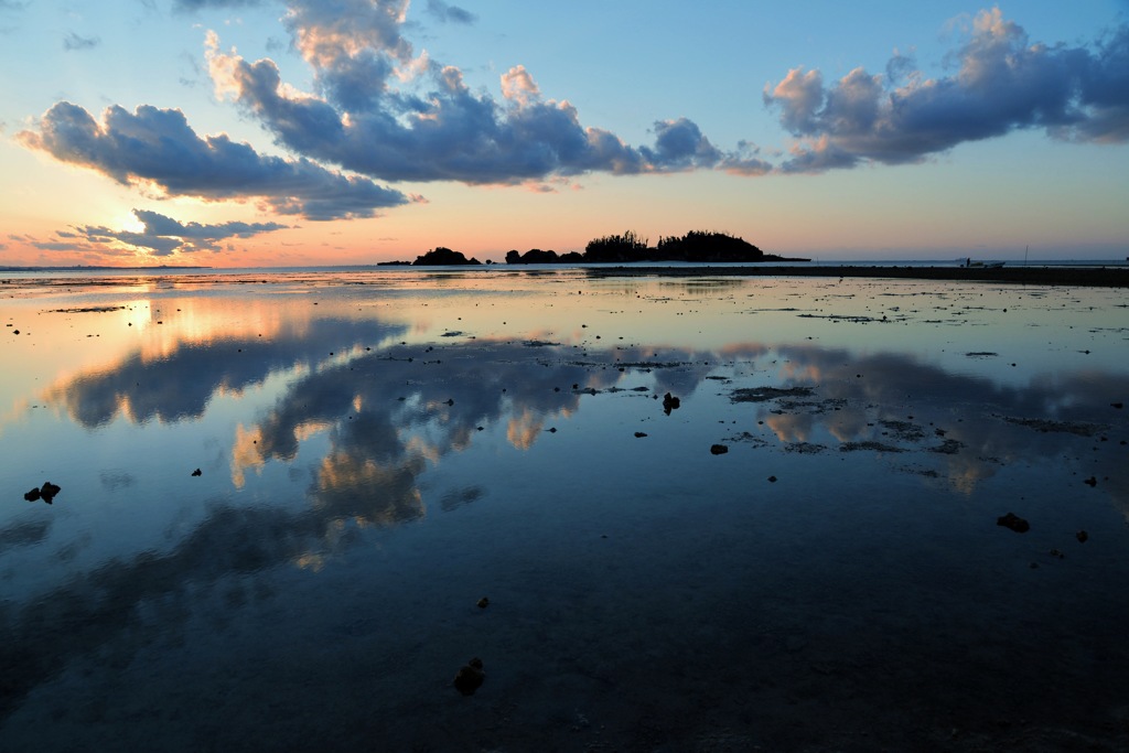 空と海が〜重なった〜♫