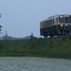 雨の夕暮れ