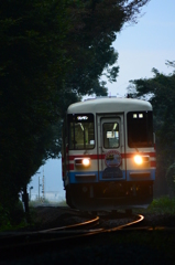 雨上がりのカーブ