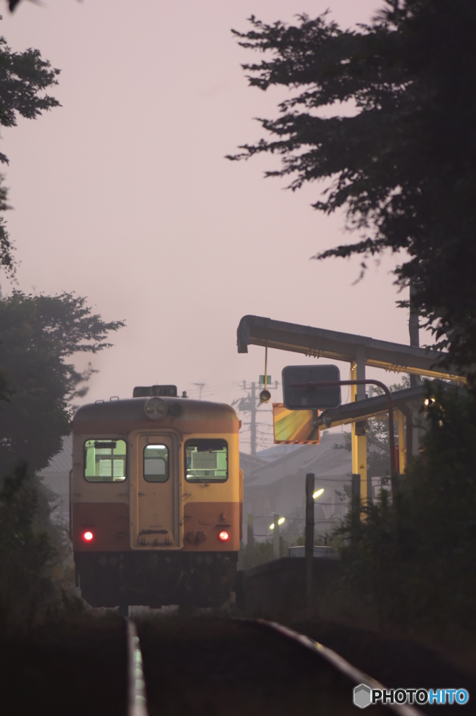 朝霧の駅
