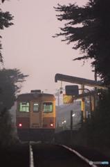 朝霧の駅